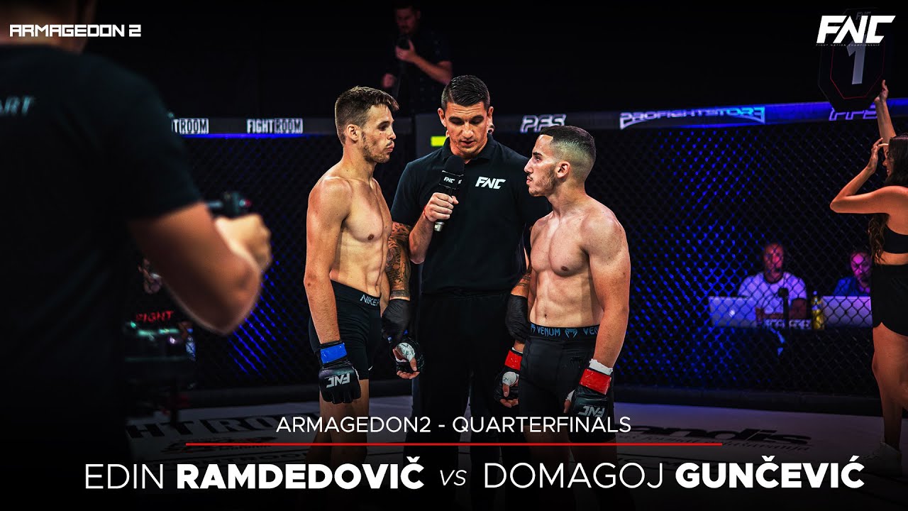 FNC | ARMAGEDON² QUARTERFINALS: Edin Ramdedovič vs Domagoj Gunčević background