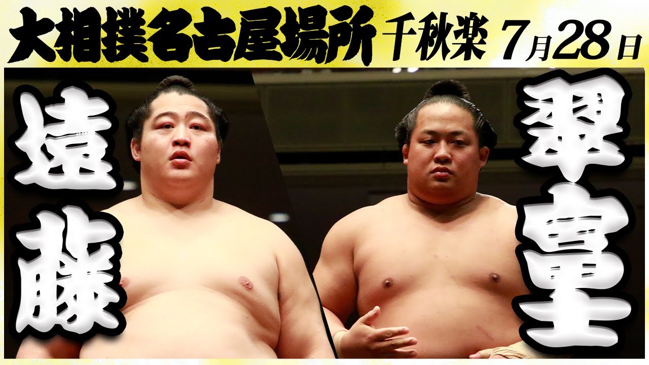 大相撲 遠藤ー翠富士<令和6年名古屋場所・千秋楽>SUMO background