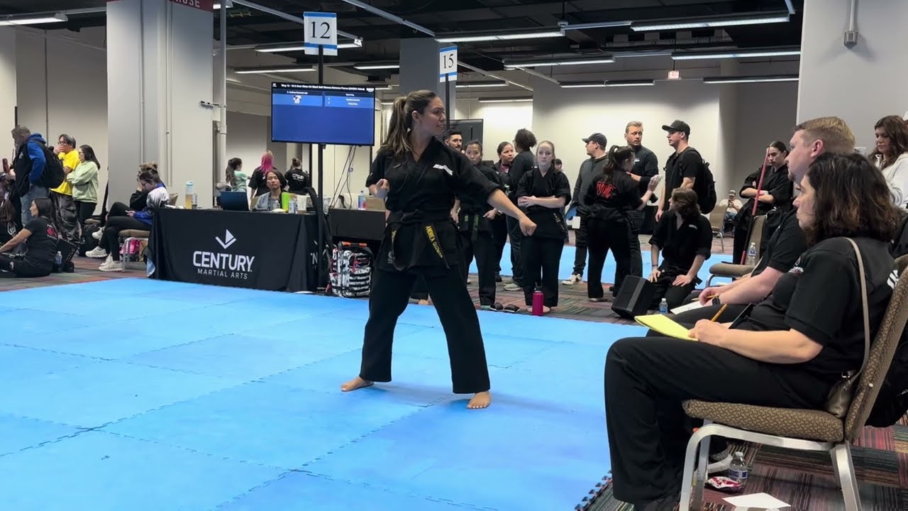 Andrea Guzman Women's Extreme Forms - AKA Warrior Cup 2025 background