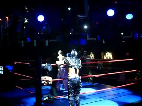Black Dragon & Mean Machine vs Matt Hart & West Coast Warrior - BWW background