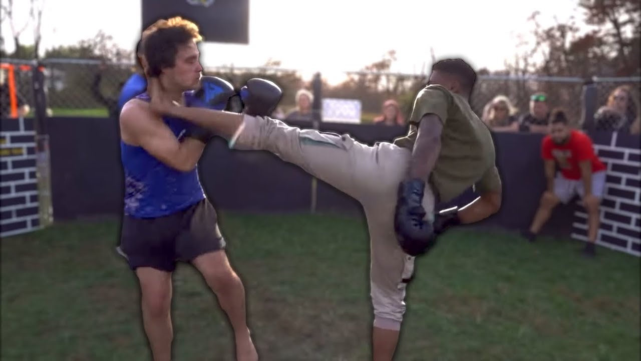 He is the MASTER of HEAD KICKS!!
