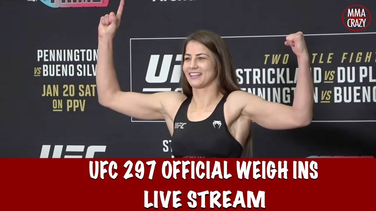 UFC 297: Strickland vs. Du Plessis Official Weigh-in Live Stream background