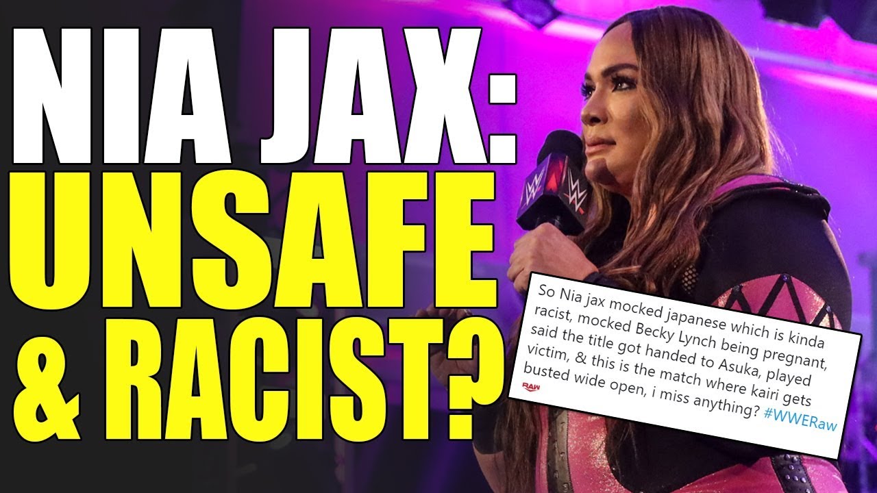 Nia JAX Branded UNSAFE & ‘RACIST!?’ BIG WWE RELEASE! CHRIS JERICHO BACKLASH! Wrestling News background