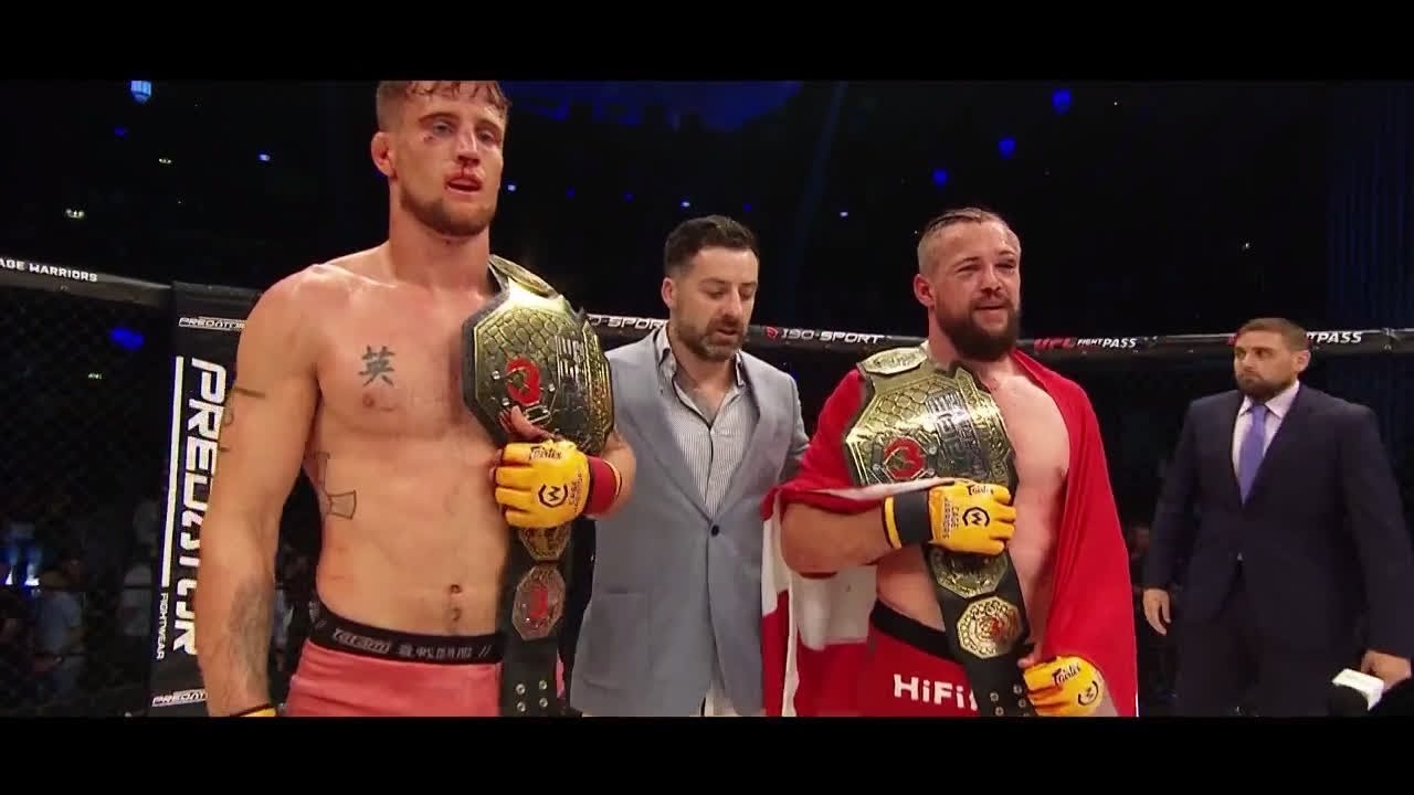 Cage Warriors - the Best of 2019 background