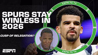 Shaka Hislop on the Spurs facing relegation: ‘Nothing has seemed to CLICK’ | ESPN FC