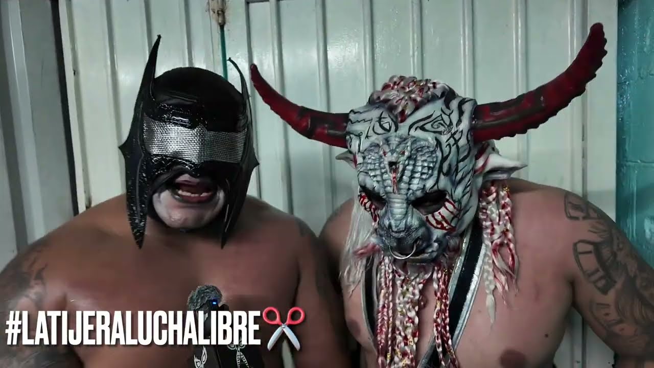 Los Vipers: Ya no soy Jr sólo Abismo Negro, no hay quien nos haga sombra, Vipers van, Vipers vienen backdrop