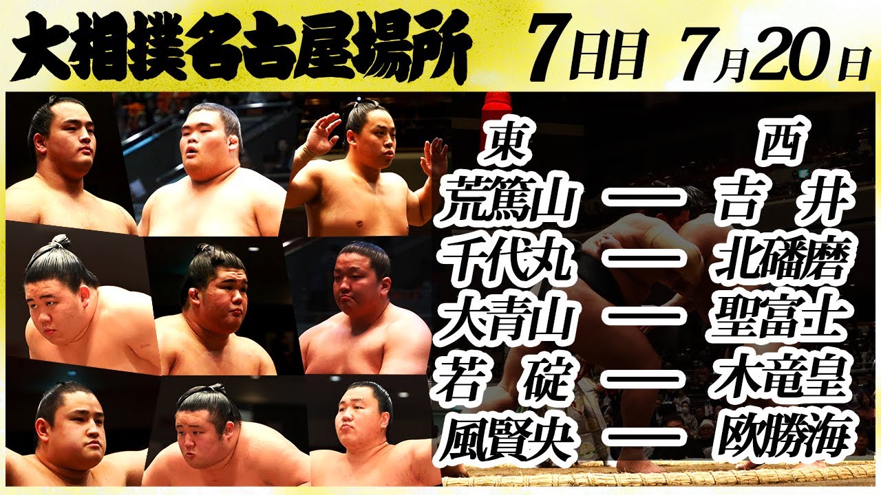 大相撲 幕下上位五番<令和6年名古屋場所・七日目>SUMO