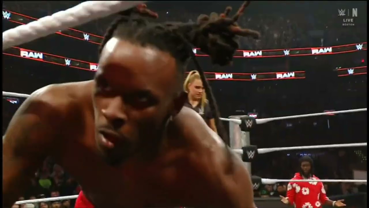 WWE RAW GRAYSON WALLER VS JE'VON EVANS 03/23/26