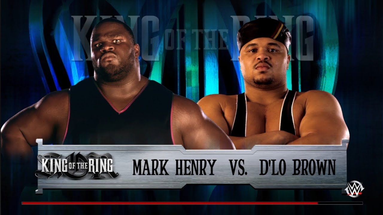 Mark Henry vs D'Lo Brown. King of the Ring 99. WWE 2K16