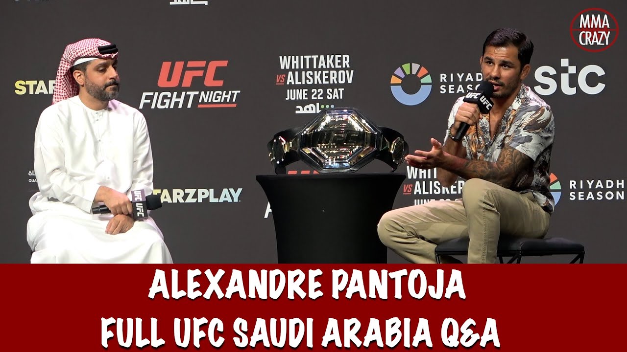 Alexandre Pantoja Slams Sean O’Malley at Q&A over sparring “he screamed like a girl” background
