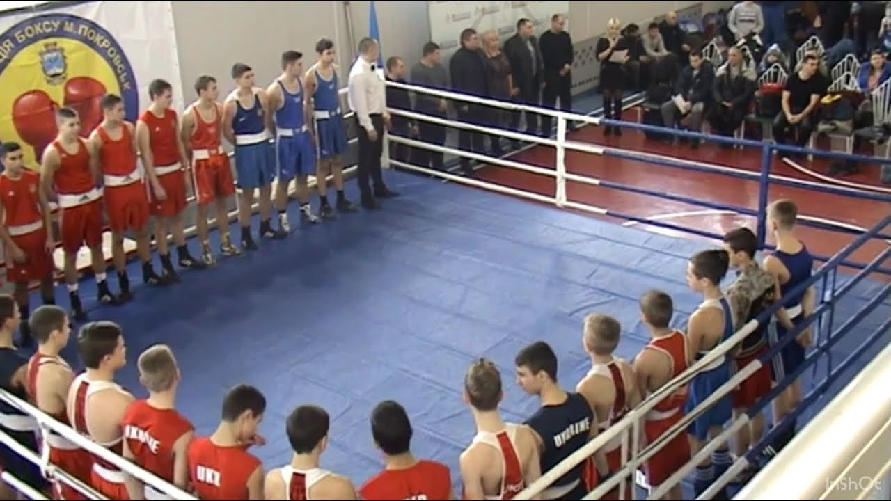 Открытие 25/01/ Первенство области по боксу 2003-04 год рождения , Покровск backdrop