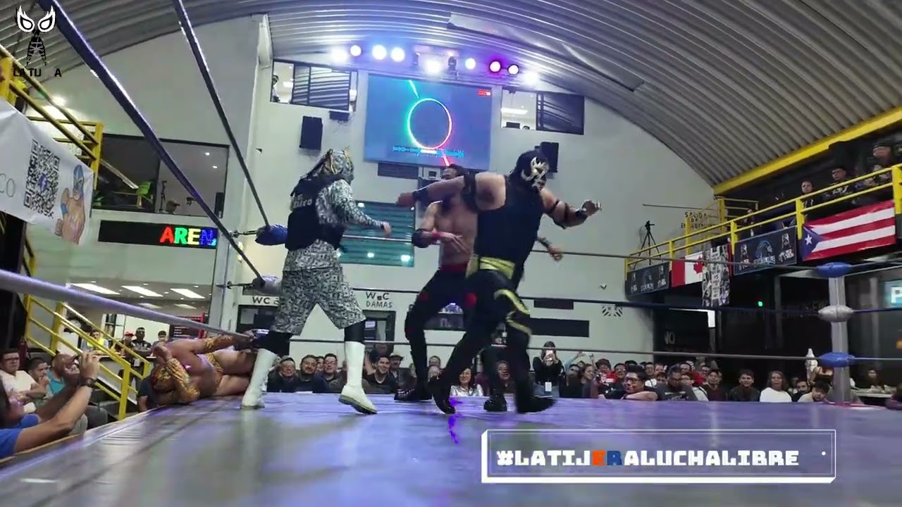 Imperio Lucha Libre: Lobo Moreno y Lugia Vs Machorra y Machomenos background