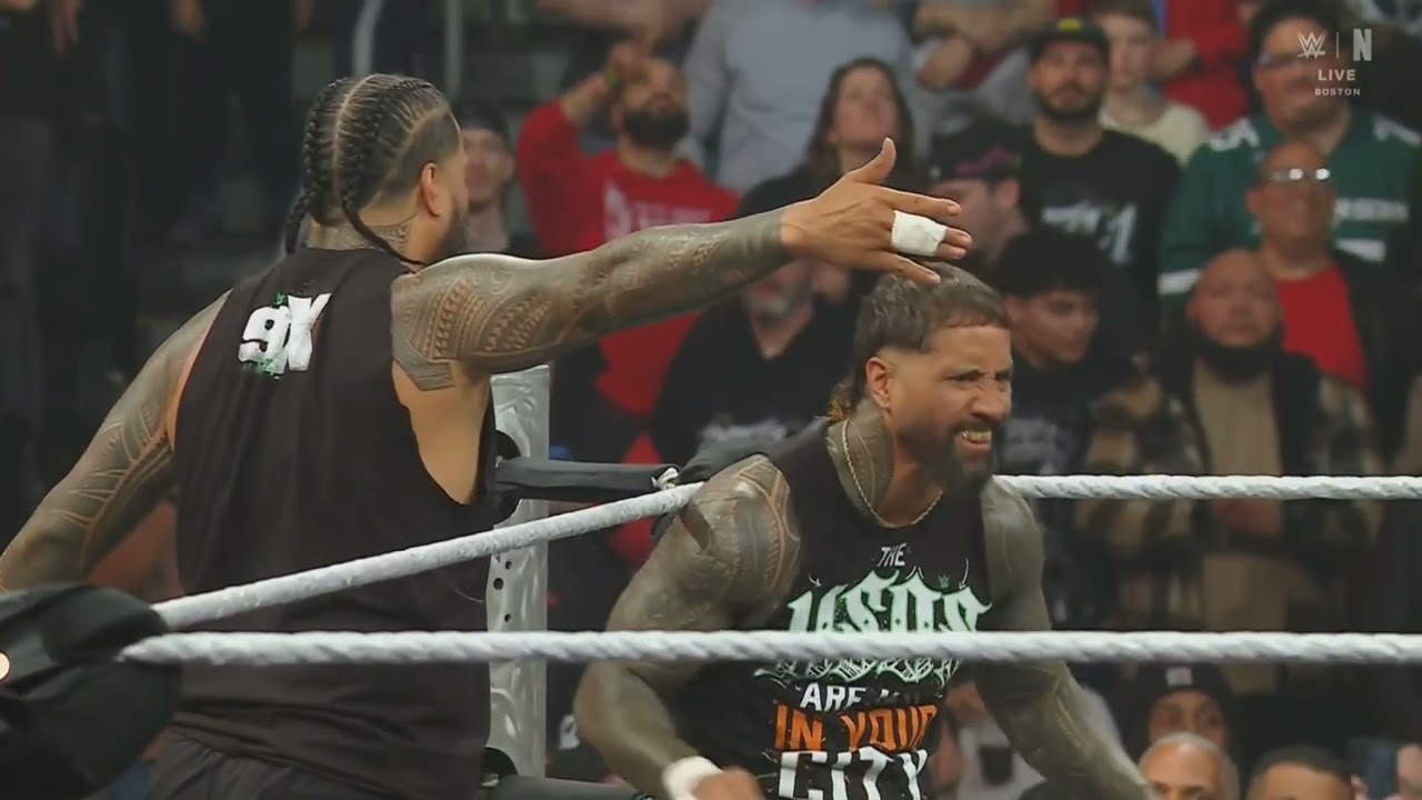 WWE RAW THE USOS VS THE VISION 03/23/26