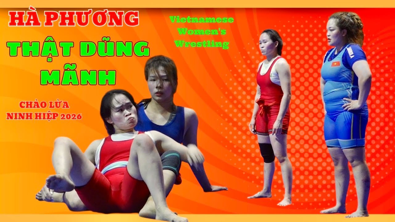 KHỔ THÂN ÁNH TUYẾT , nhị thắng giải 3 còn bị phá,Đấu Vật Traditional Vietnamese women's Wrestling.