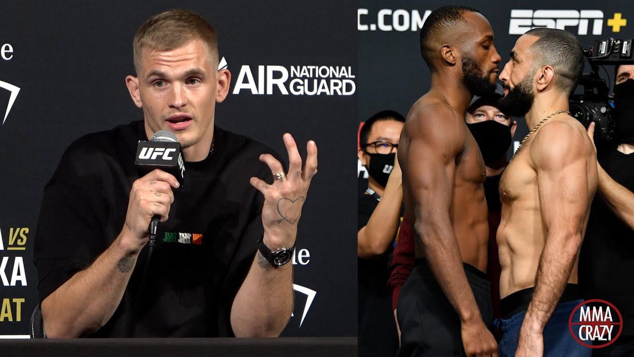 Ian Machado Garry Predicts Leon Edwards vs. Belal Muhammad for UFC 304 background