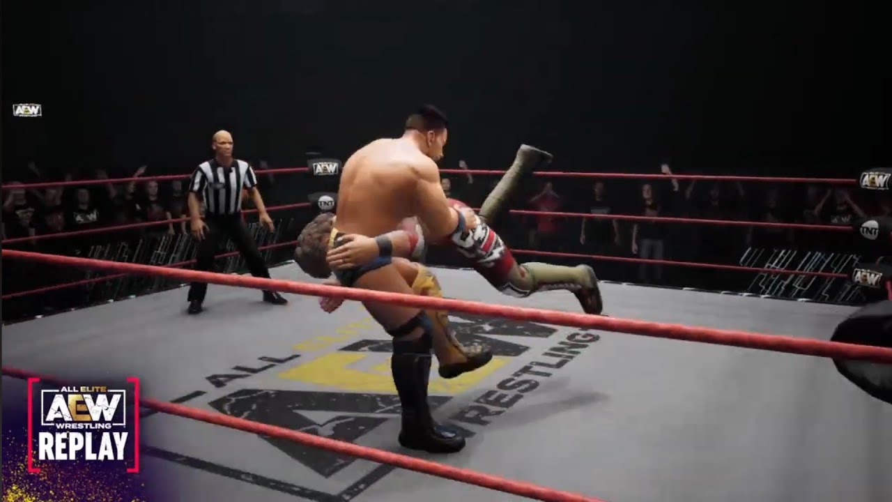 Adam Copeland vs Brian Cage. Collision. AEW: Fight Forever background