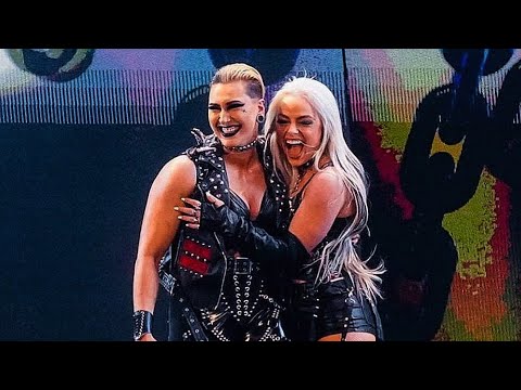Rhea Ripley Entrance: WWE SmackDown, March 25, 2022 background