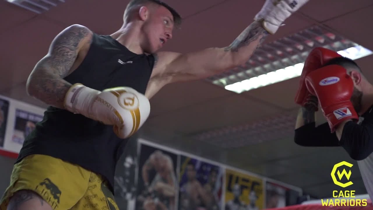 A day in the life of Irish MMA star Rhys McKee background