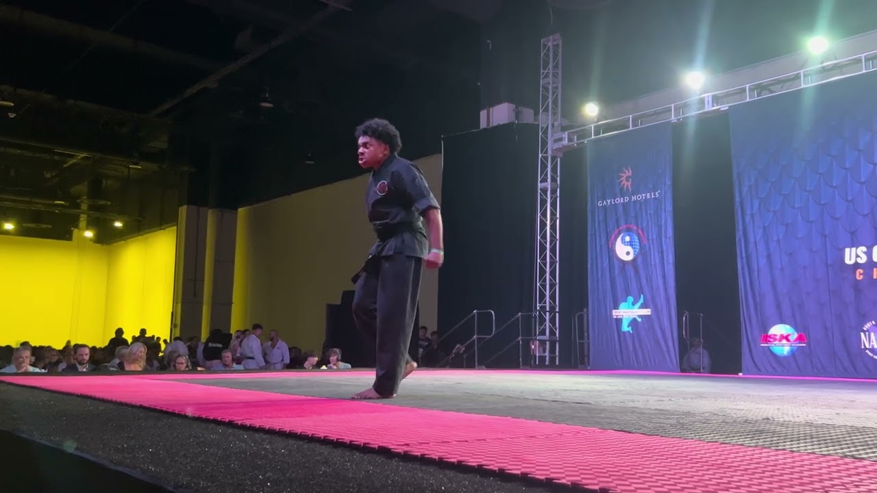 Carter Underwood 13 & Under Boys Forms Overall Grand Championship - US Capitol Classics