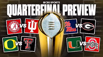 College Football Playoff Quarterfinal Preview | Picks, Predictions, and Best Bets for EVERY game ✅