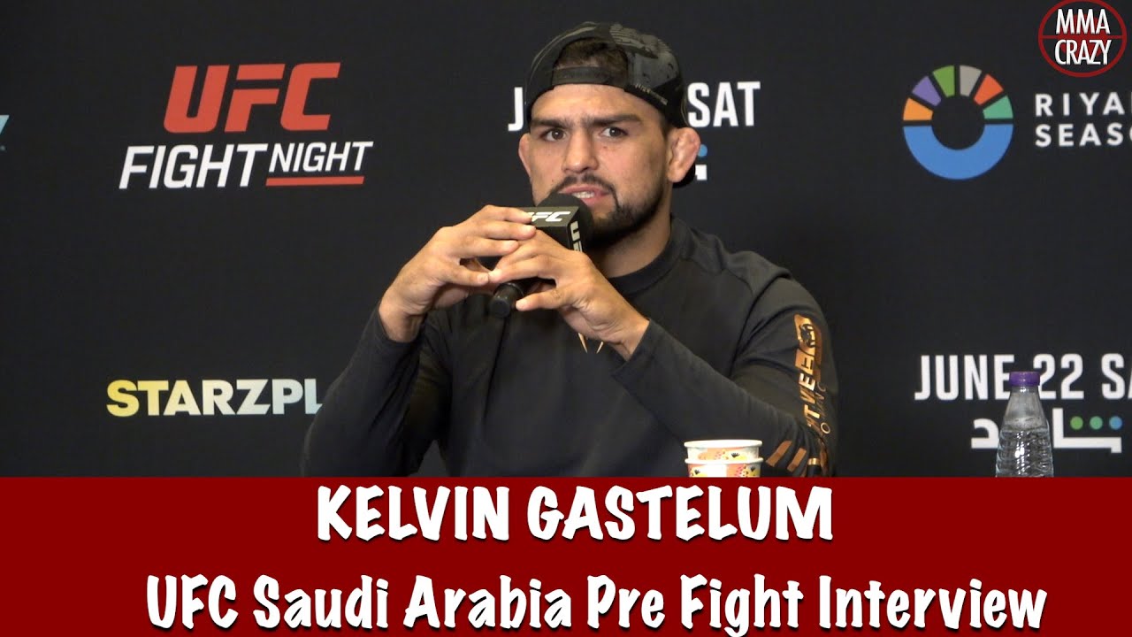 Kelvin Gastelum “Pretty worried” about ROUGH weight cut Will “bang it out” with Daniel Rodrigues