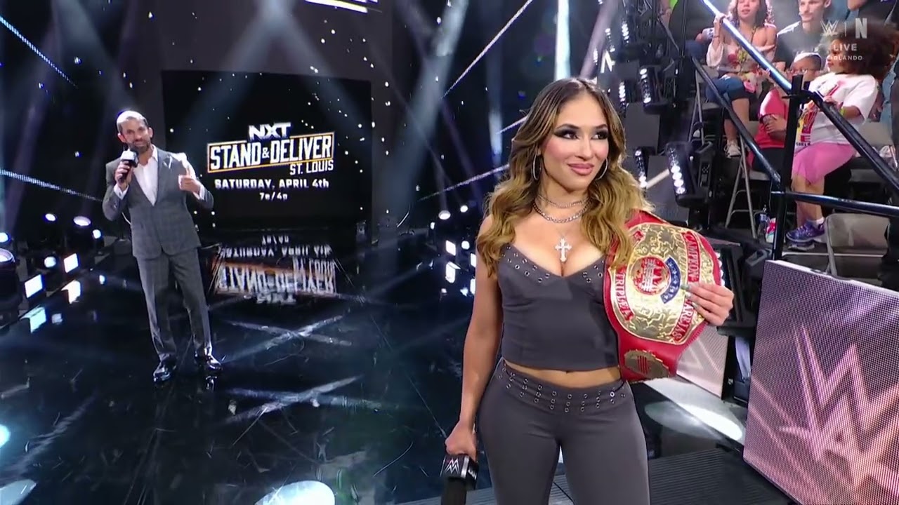 No. 1 Contender Match Set for NXT Women’s Title at Stand & Deliver | NXT Mar 24, 2026