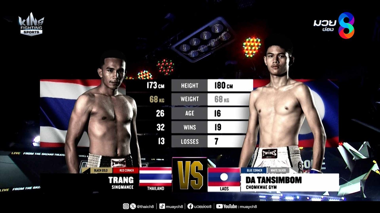 คู่เด็ดมวยมันส์ | ตรัง สิงห์มณี ดวล ดา ต้นสิมบม