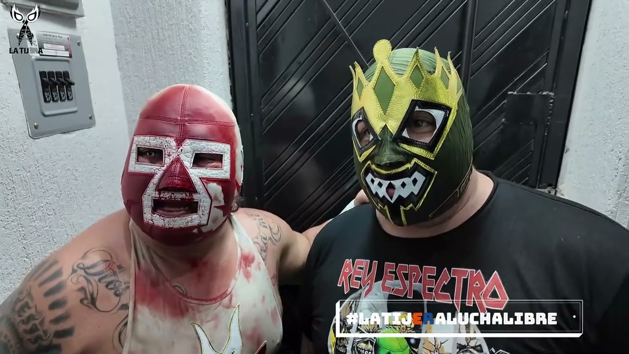 Karonte Jr y Rey Espectro: Voy a ir por la máscara de Ciclón, feliz de regresar, de a poco mejorando