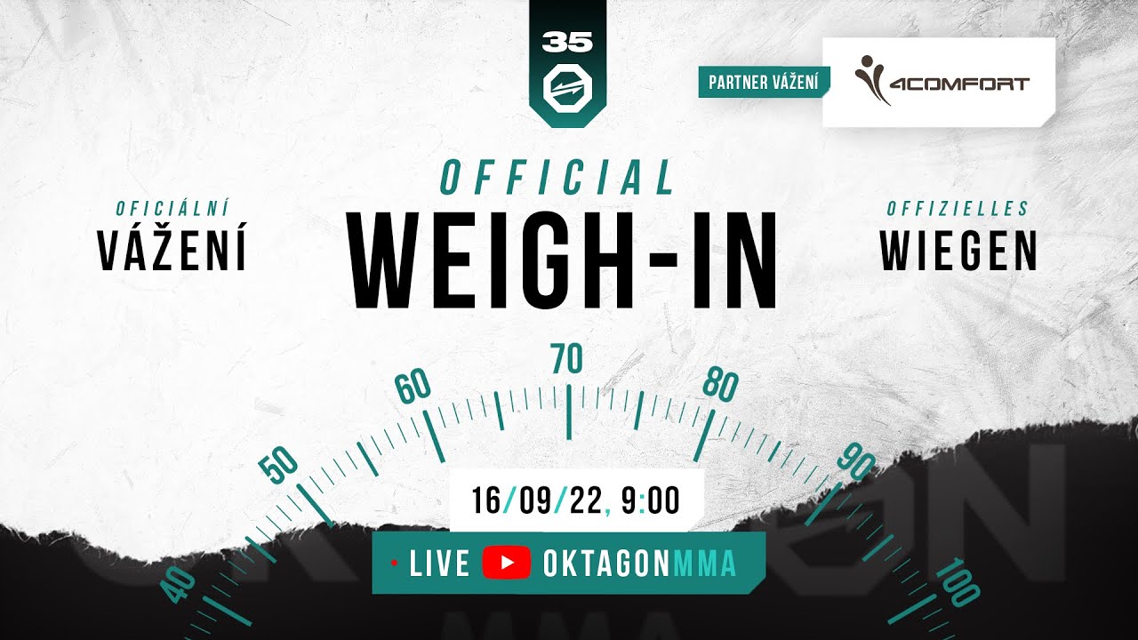 OKTAGON 35: Official Weigh-In background