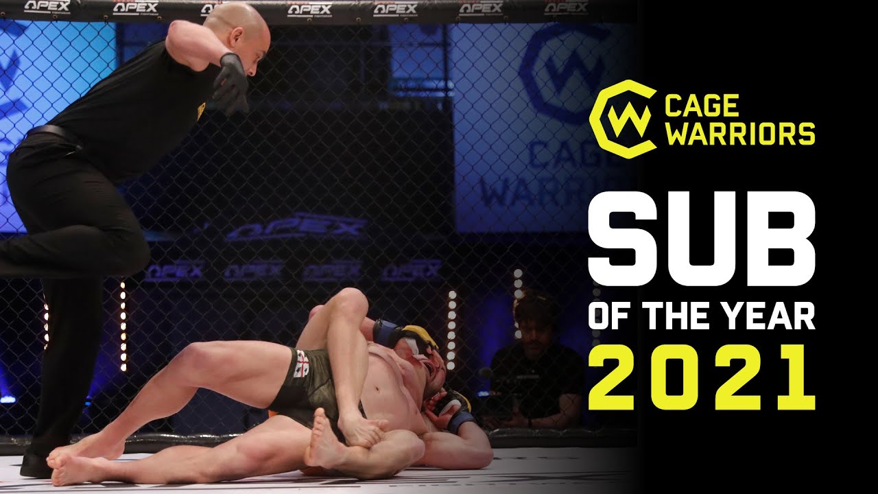 Cage Warriors Submission of the Year 2021 background