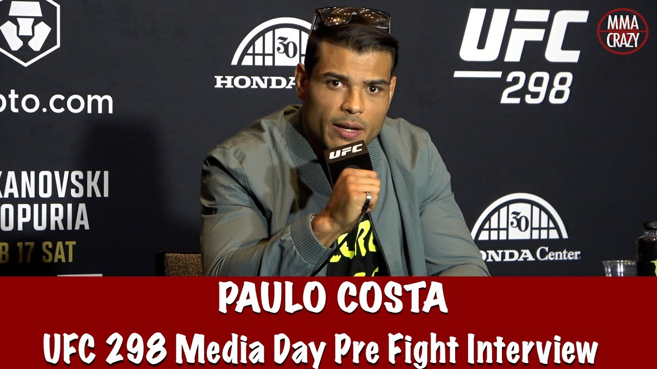 Paulo Costa “When I beat Robert Whittaker, I don’t wanna hear Khamzat Chimaev name, F**k him”