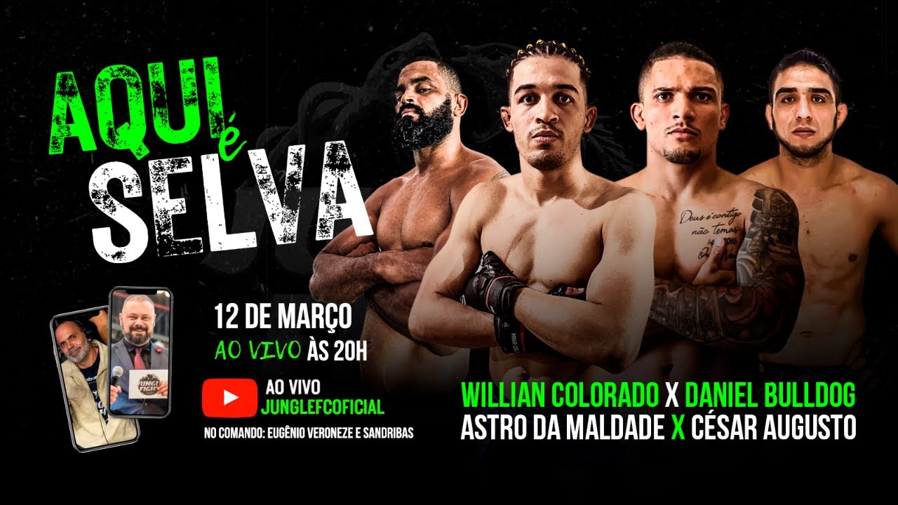 AQUI É SELVA l Willian Colorado x Daniel Bulldog background