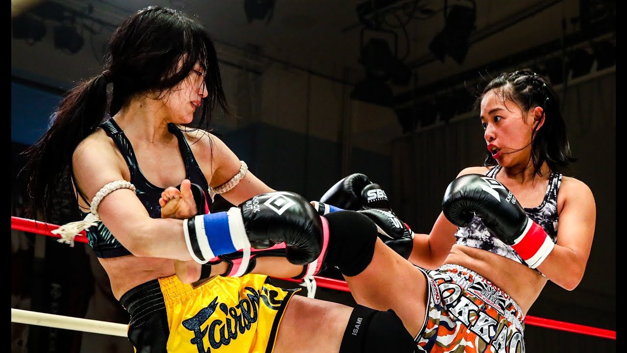 大塚愛莉vs望月冴香 『KNOCK OUT 2019 BREAKING DAWN』 オープニングマッチ第1試合
