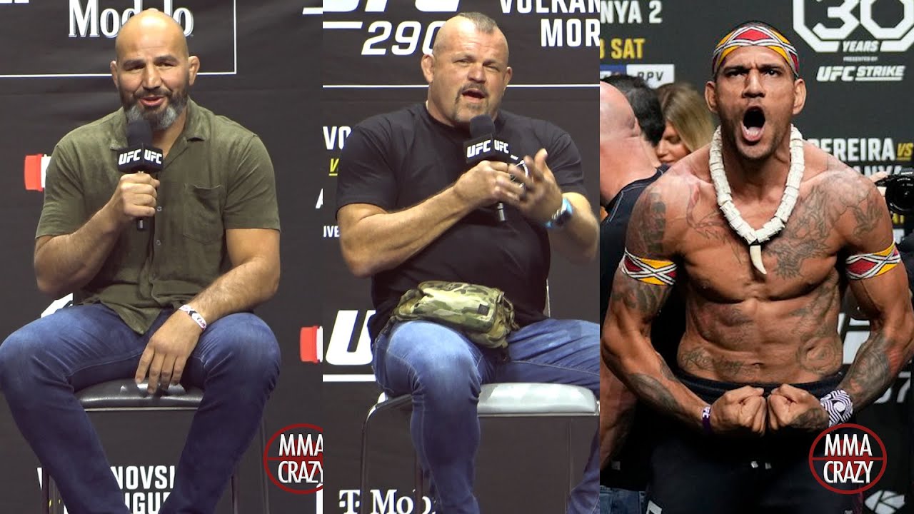 Glover Teixeira & Chuck Liddell on Alex Pereira move to 205lbs