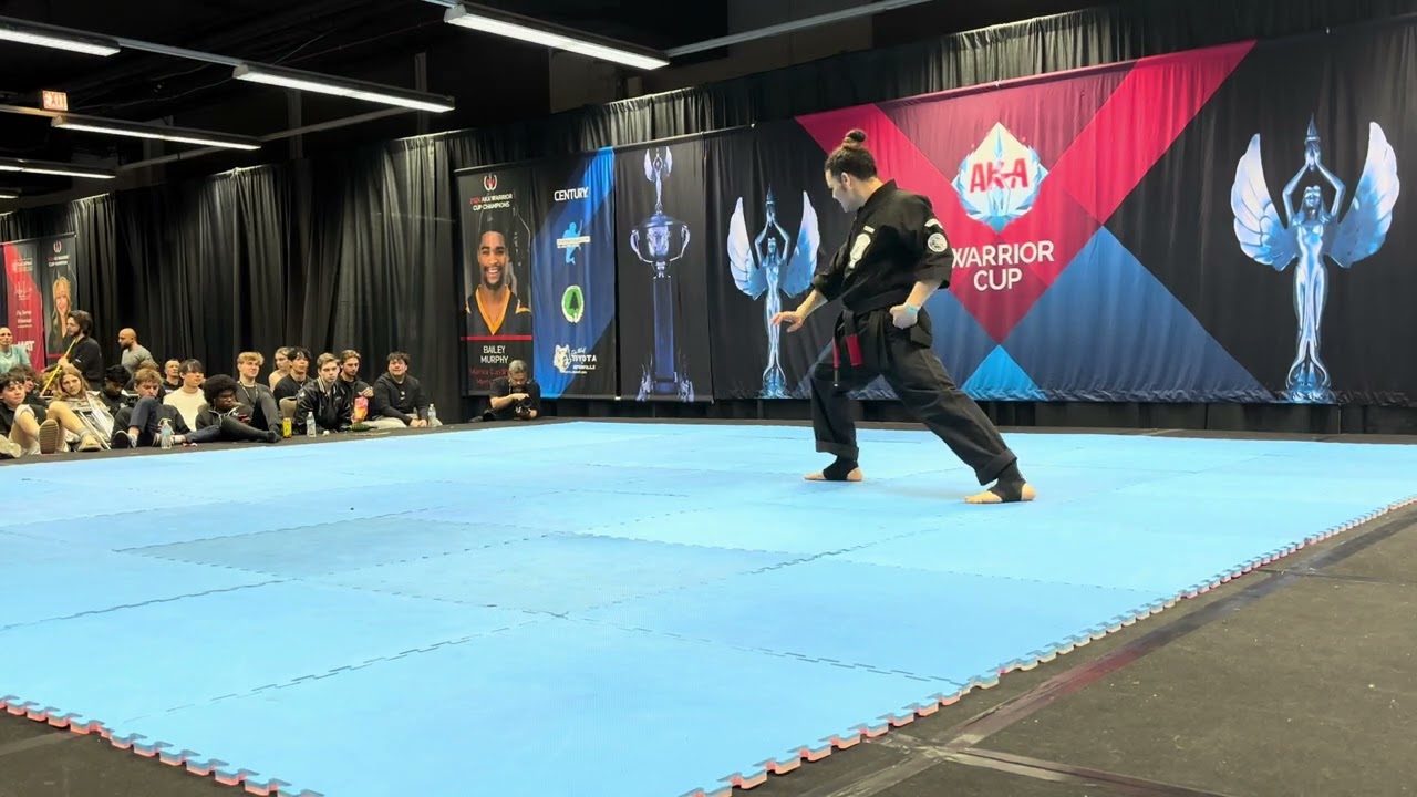 Larry Gonzalez Men's Traditional Forms Overall Grand Championship - AKA Warrior Cup 2025 background