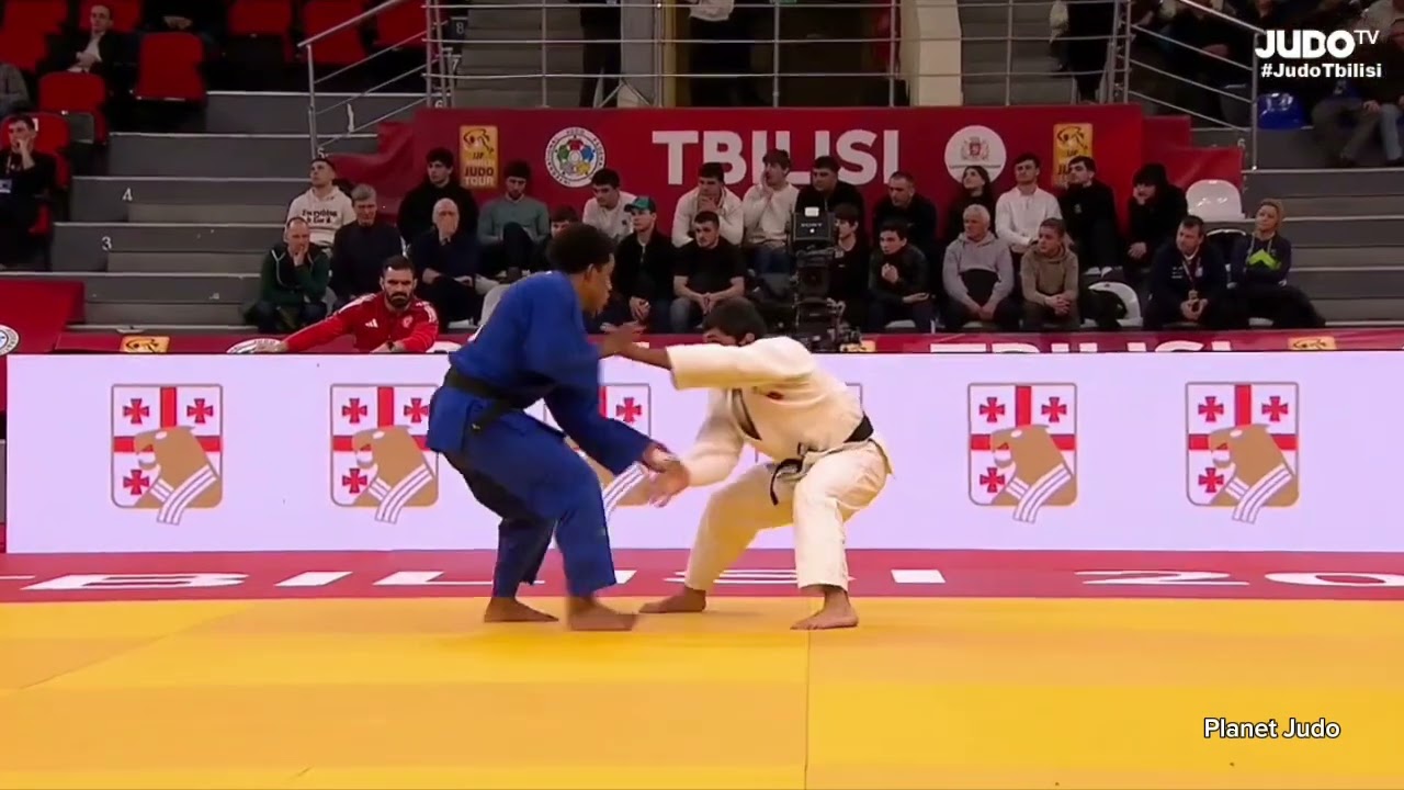 Salih YILDIZ (TUR) 🆚️ Jairo MORENO (ESA) | 1/16финала/-60кг | Большой Шлем Тбилиси 2026
