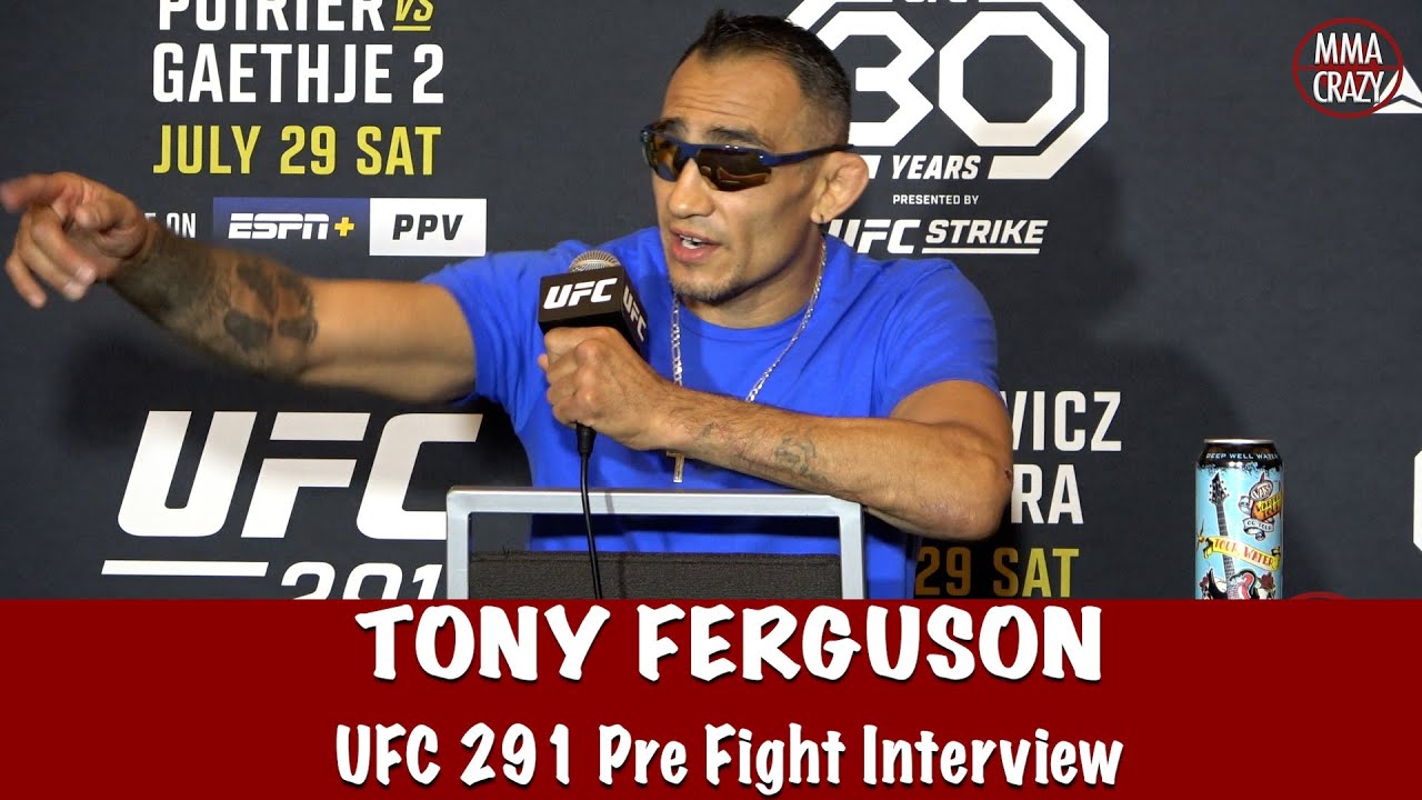 Full Tony Ferguson UFC 291 Pre Fight Interview.