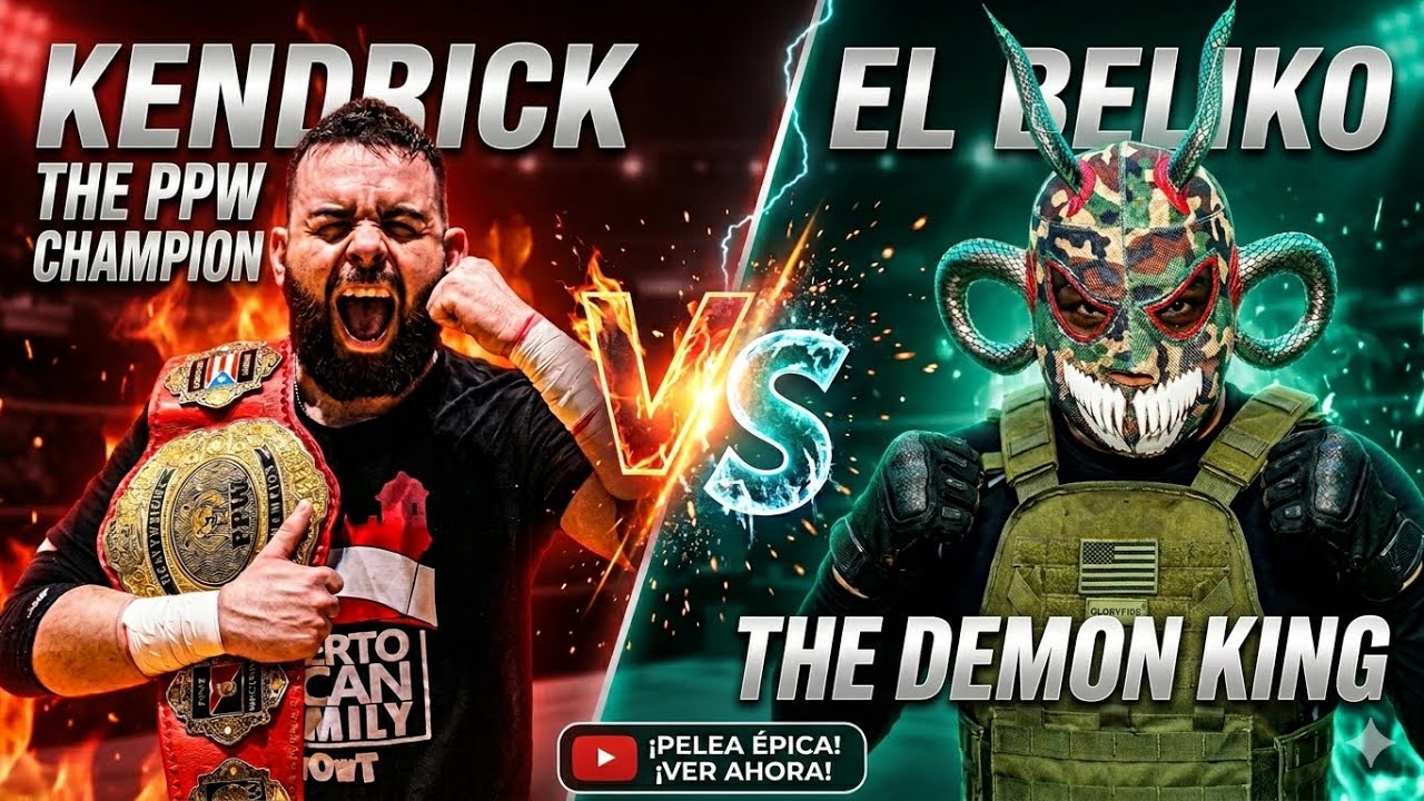 El Beliko vs Kendrick Alma | Dallas Tx | Arena Chilangolandia 