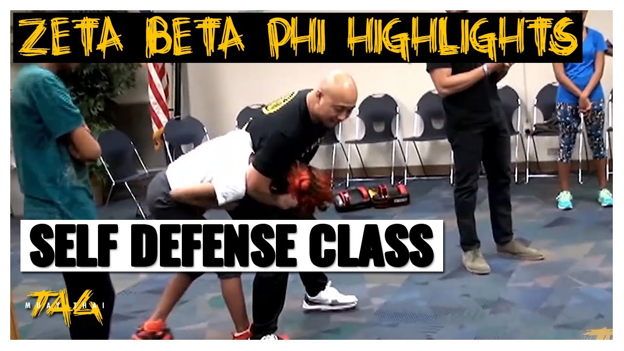 Zeta Beta Phi Highlights - Self Defense Class