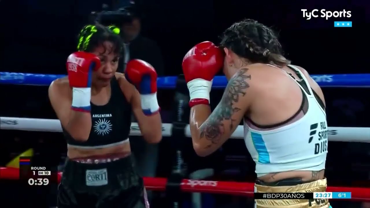 Juliana Basualdo vs. Vanesa Taborda - Boxeo de Primera - TyCSports