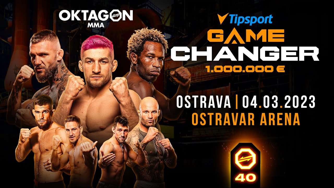 €1 Million Tipsport GAMECHANGER Welterweight Tournament! | OKTAGON 40 background