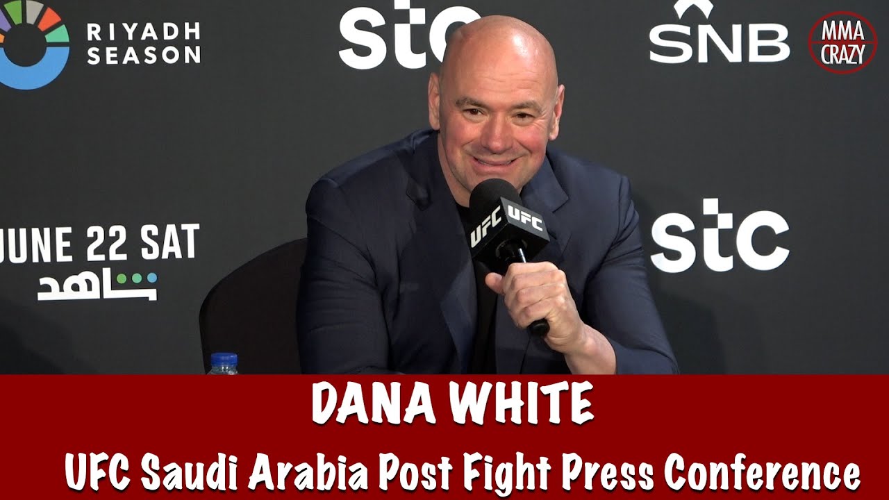 Dana White reacts to Conor McGregor injury, recaps UFC Saudi Arabia