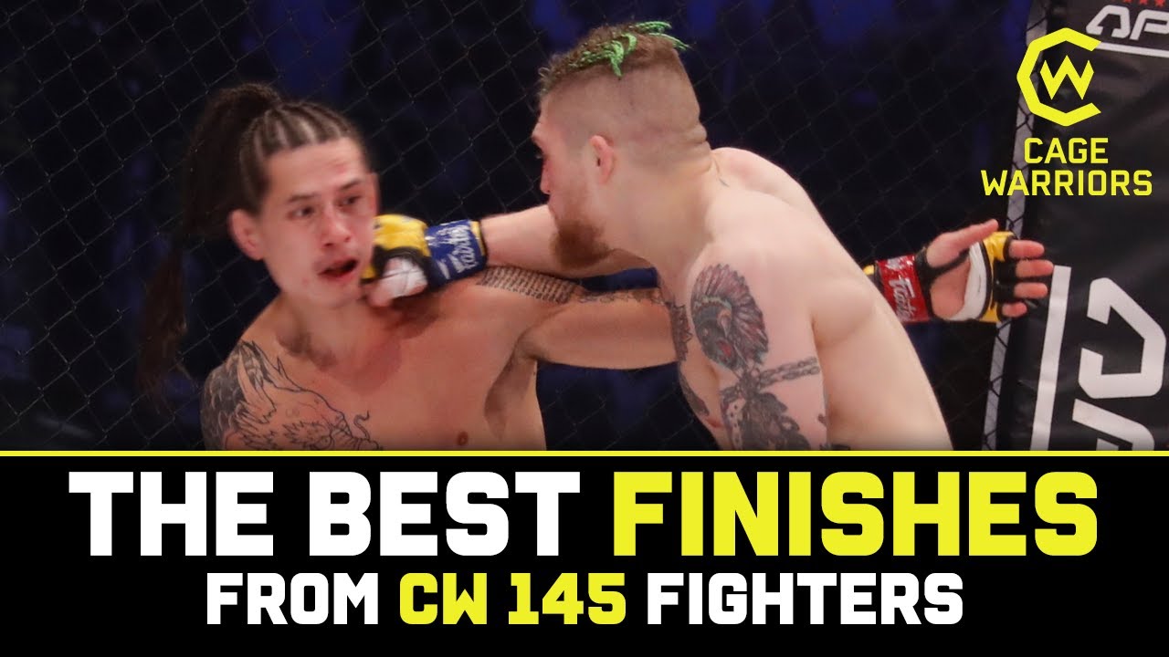Best Finishes | CW 145 Fighters background