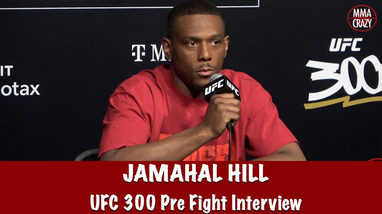 Jamahal Hill on ’Scary” Alex Pereira “Watch what I do to him” at UFC 300
