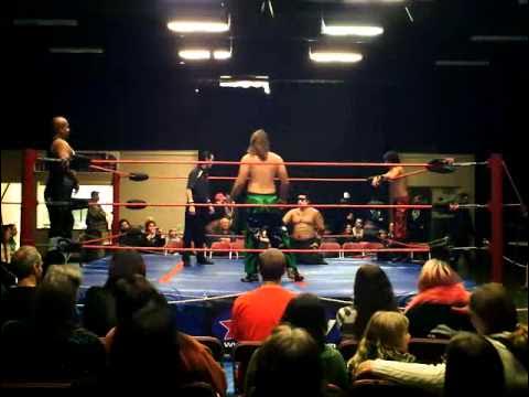 ASW Tag Team Champs, The Great Kasaki & Matt XStatic vs Azeem The Dream & Billy McCoy - ASW background