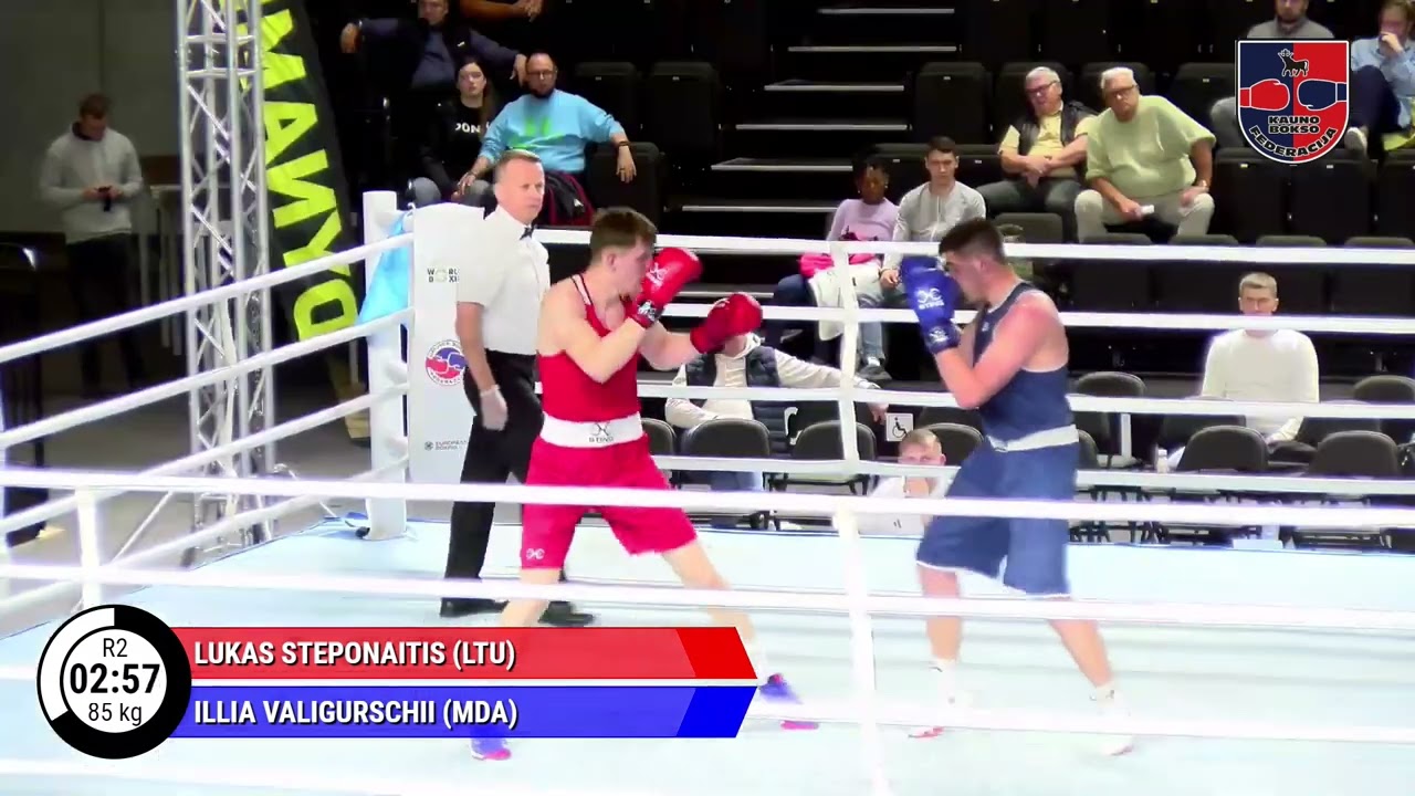 Ilia Valigurschii (MDA) vs. Lukas Steponaitis (LTU) Algirdas Šocikas 2025 SF's (85kg)