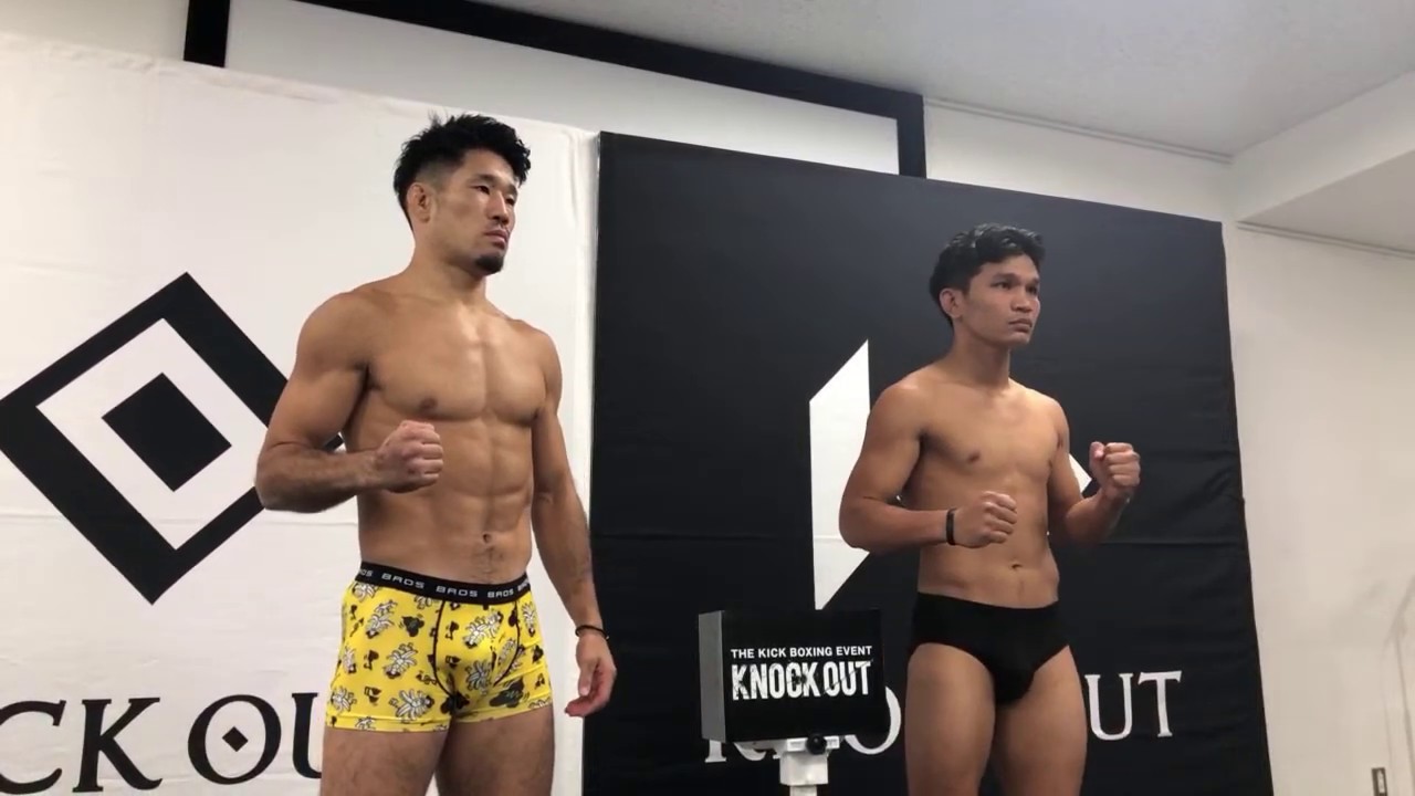 10.31 『KNOCK OUT 2019 BREAKING DAWN』前日計量 生配信