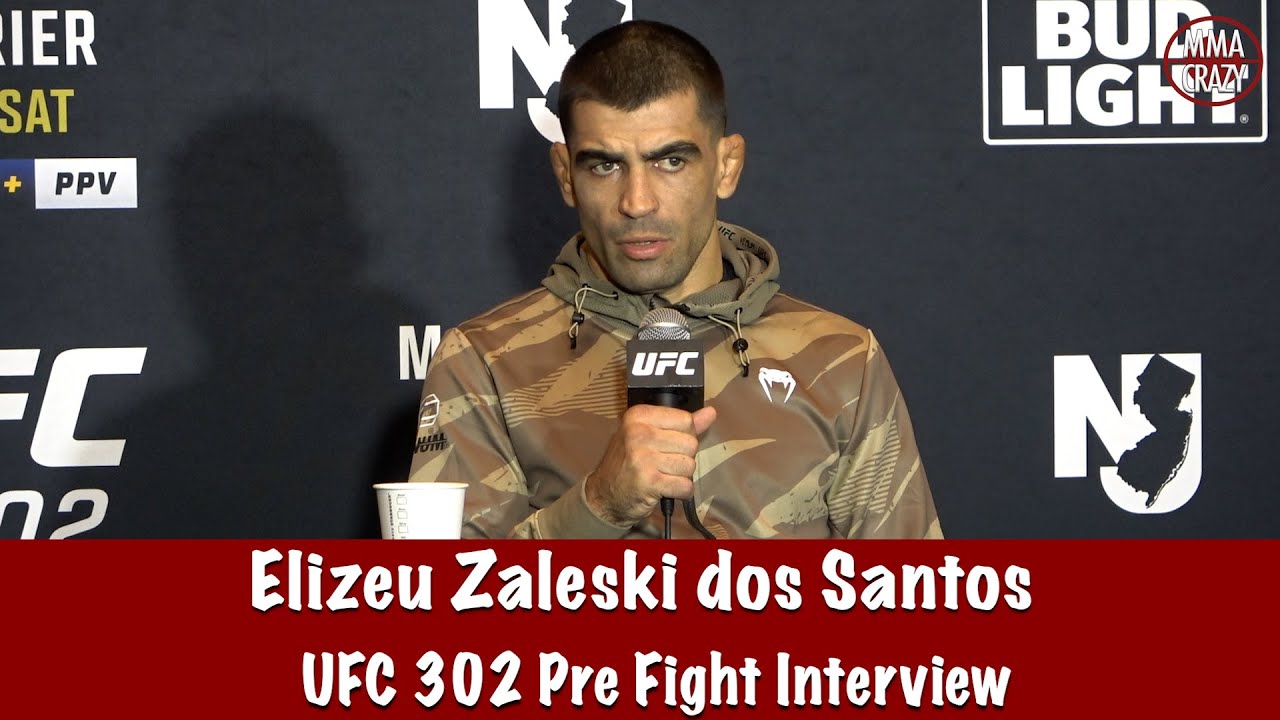 Elizeu Zaleski dos Santos wants a 'Fight of the Night' with Randy Brown at UFC 302 background