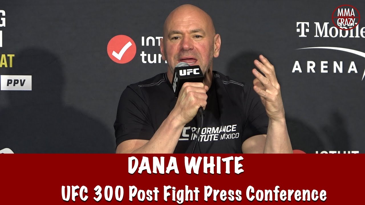 Dana White reacts to Max Holloway ‘movie sh*t’ KO & recaps UFC 300, Conor McGregor background