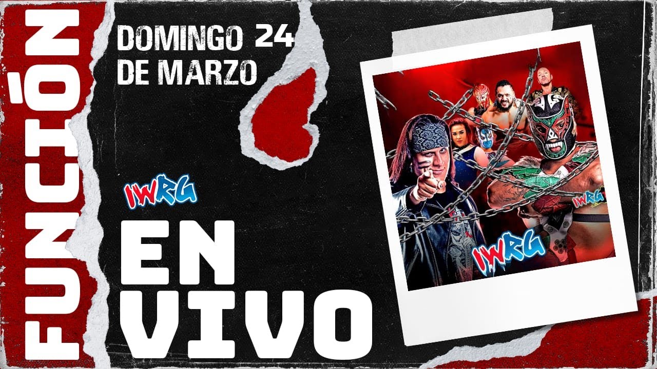 IWRG EN VIVO 🛑 | ENCADENADOS | HELL BOY VS H CANIS LUPUS background